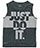 Nike Little Boys' Dri-Fit Sleeveless T-Shirt (Sizes 4 - 7) - cool gray, 7