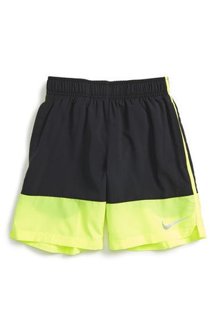 DISTANCE - COLORBLOCK DRI-FIT RUNNING SHORTS