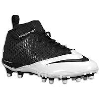 Nike Lunar Super Bad Pro TD Men's Molded Football Cleats (11.5, Black/Black-White)