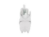 Nike Men's Huarache V Lax White/Metalic Silver Cleated Shoe 10.5 Men US