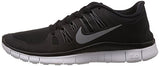 NIKE WOMEN'S FREE 5.0+ BLACK/MTLLC SILVER/DRK GRY/WHT RUNNING SHOE 7.5 WOMEN US
