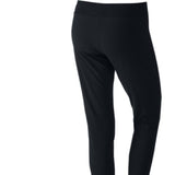 Nike Womens Jersey Cuffed Pants (M, Black/White)