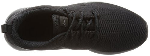 Nike Womens Roshe One running shoe Black/Black/Dark Grey 8.5