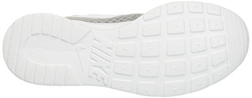Nike Womens Tanjun Running Sneaker Wolf Grey/White 8