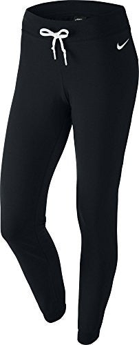 Nike Womens Jersey Cuffed Pants (M, Black/White)