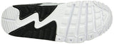 Nike Air Max 90 Letter Big Kids Style Shoes : 833412, White/Black/Platinum, 6.5