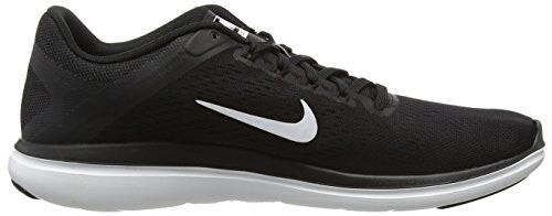 Nike Womens Flex 2016 RN Running Shoe (Black/White/Cool Grey, 7.5 B(M) US)