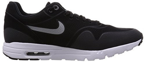 NIKE WOMENS AIR MAX 1 ULTRA MOIRE BLACK/BLACK/MTLLC SLVR/WHITE RUNNING SHOE (6.5)