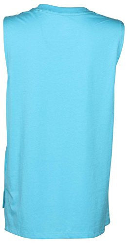 Nike Women's Signal Muscle Tank 819855 (Small, Omega Blue/White)