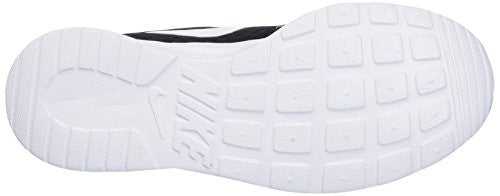 Nike Womens Tanjun Running Sneaker Black/White 7