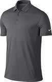 Nike Golf Victory Solid Polo (Dark Grey/White) XL