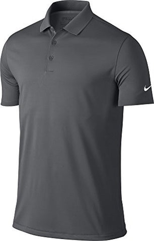 Nike Golf Victory Solid Polo (Dark Grey/White) XL