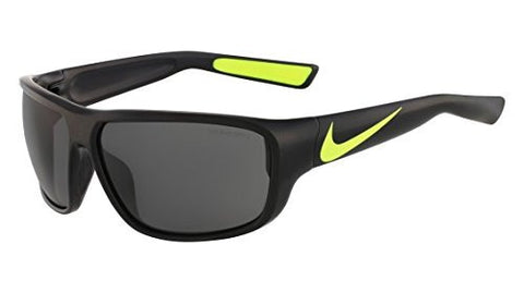 Nike Grey Lens Mercurial 8.0 Sunglasses, Black/Volt