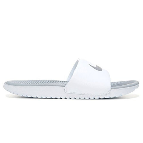 Nike Women's Kawa Slide Sandal, White, 6 M US