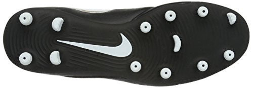 Nike TIEMPO RIO III FG Mens Black White Gold Athletic Outdoor Soccer Cleats (Medium,11,Black/White/Gold)