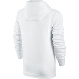 Nike Mens Sportswear Pull Over Club Hooded Sweatshirt - X-Large - White/Black