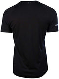 Nike Mens Dri-Fit Miler UV Short Sleeve Running Shirt-Black-Medium