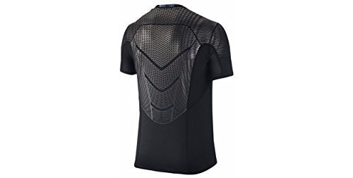 nike pro Black hypercool max fitted training shirt size large