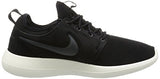 Nike Men's Roshe Two 2 Lifestyle Running Sneakers Black/Sail/Volt/Anthracite (9.5)