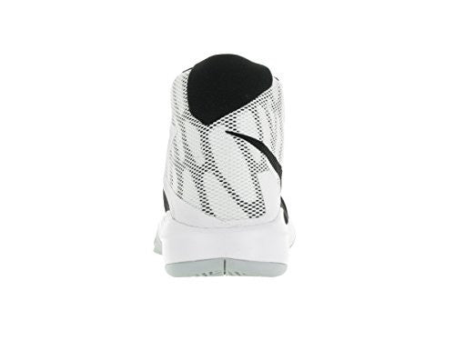 Nike Men's Zoom Devotion Black/Metallic Silver/White Basketball Shoe 10.5 Men US