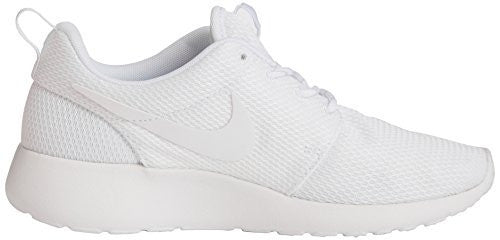 NIKE WOMEN'S ROSHE ONE WHITE/WHITE RUNNING SHOE 9 WOMEN US