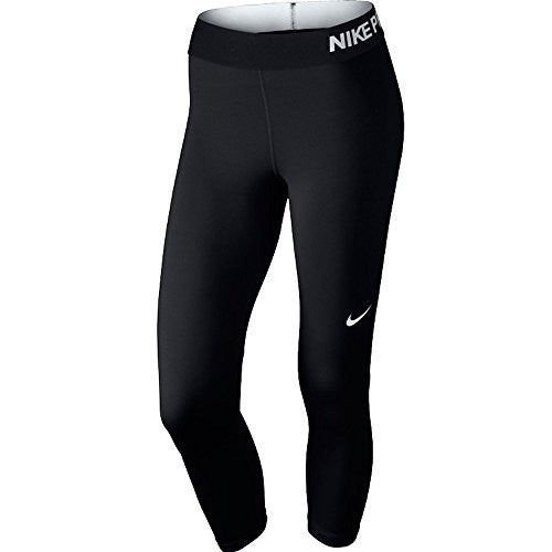 Women's Nike Pro Capri Black/White Size Small