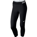 Women's Nike Pro Capri Black/White Size Small