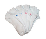 Nike Women's Performance Moisture Wicking No Show Socks 3 Pair, White, 6-10
