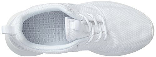 Nike Womens Roshe One Running Shoe, White/White, 7.5 B(M) US