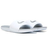 Nike Women's Kawa Slide Sandal, White, 6 M US
