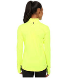 Nike Womens Element 1/2-Zip, L, Green