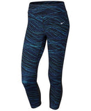 NIKE POWER EPIC LUX PRINTED CROPPED RUNNING LEGGINGS