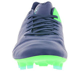 Nike Men's Tiempo Legacy II Leather FG Soccer Cleat (Sz. 7) Coastal Blue, Rage Green