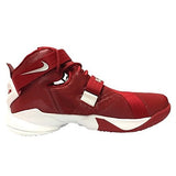 Nike Mens Lebron Soldier IX Basketball Shoe (12.5 D(M) US, Gym Red/Gym Red-White-Metallic Silver)