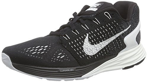 NIKE WOMENS LUNARGLIDE 7 BLACK/SUMMIT WHITE/ANTHRACITE RUNNING SHOE 9.5 WOME...
