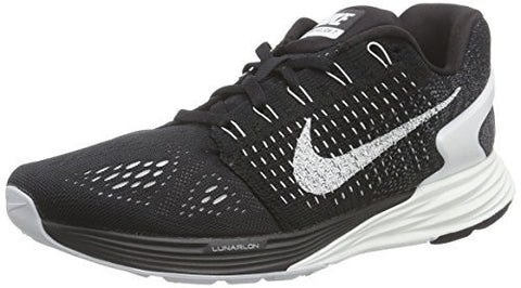 NIKE WOMENS LUNARGLIDE 7 BLACK/SUMMIT WHITE/ANTHRACITE RUNNING SHOE 9.5 WOME...