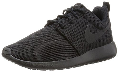 Nike Womens Roshe One running shoe Black/Black/Dark Grey 8.5