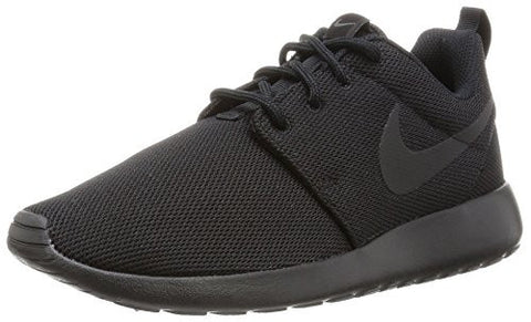 Nike Womens Roshe One running shoe Black/Black/Dark Grey 8.5