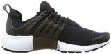 NIKE WOMENS AIR PRESTO BLACK/BLACK/WHITE RUNNING SHOE 8 WOMEN US