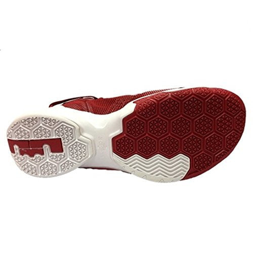Nike Mens Lebron Soldier IX Basketball Shoe (12.5 D(M) US, Gym Red/Gym Red-White-Metallic Silver)