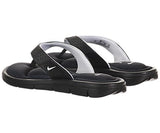 NIKE WOMENS COMFORT THONG SANDALS SLIDES-BLACK/WHITE-9