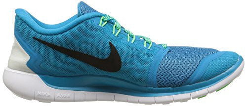 Nike Womens Wmns Free 5.0, BLUE LAGOON/BLACK-VLTG GREEN-CP, 7.5 M US