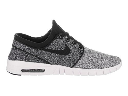 Nike Men's Stefan Janoski Max White/Black/Dark Grey Skate Shoe 8 Men US