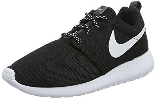 NIKE WOMENS ROSHE ONE RUNNING SHOES (8.5 B(M) US)(BLACK/WHITE/DARK GREY)