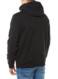 Nike Mens Sportswear Pull Over Club Hooded Sweatshirt - Medium - Black/White