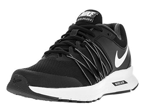 NIKE WOMENS AIR RELENTLESS 6 BLACK/WHITE ANTHRACITE RUNNING SHOE 8 WOMEN US