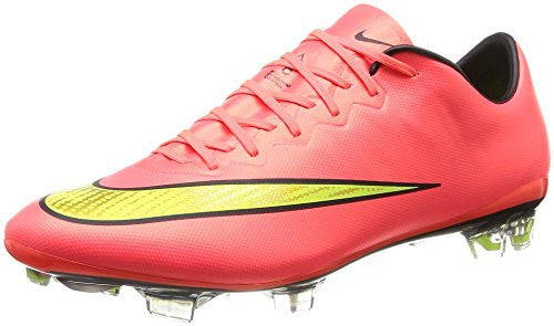 nike mercurial vapor X FG mens football boots 648553 soccer cleats (us 11, hyper punch metallic gold black volt 690)
