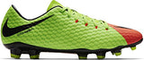 Nike Men's Hypervenom Phelon III Fg Electric Green/Black Soccer Cleat 11 Men US