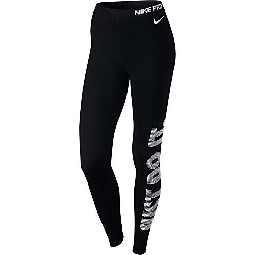 Women's Nike Pro Warm Logo Tight (X-Large, Black)