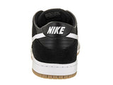 Nike Men's Sb Zoom Dunk Low Pro Black/white Gum Light Brown Skate Shoe (9.5)